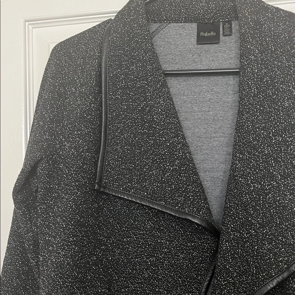 Moto Jacket Blazer Sweater like material